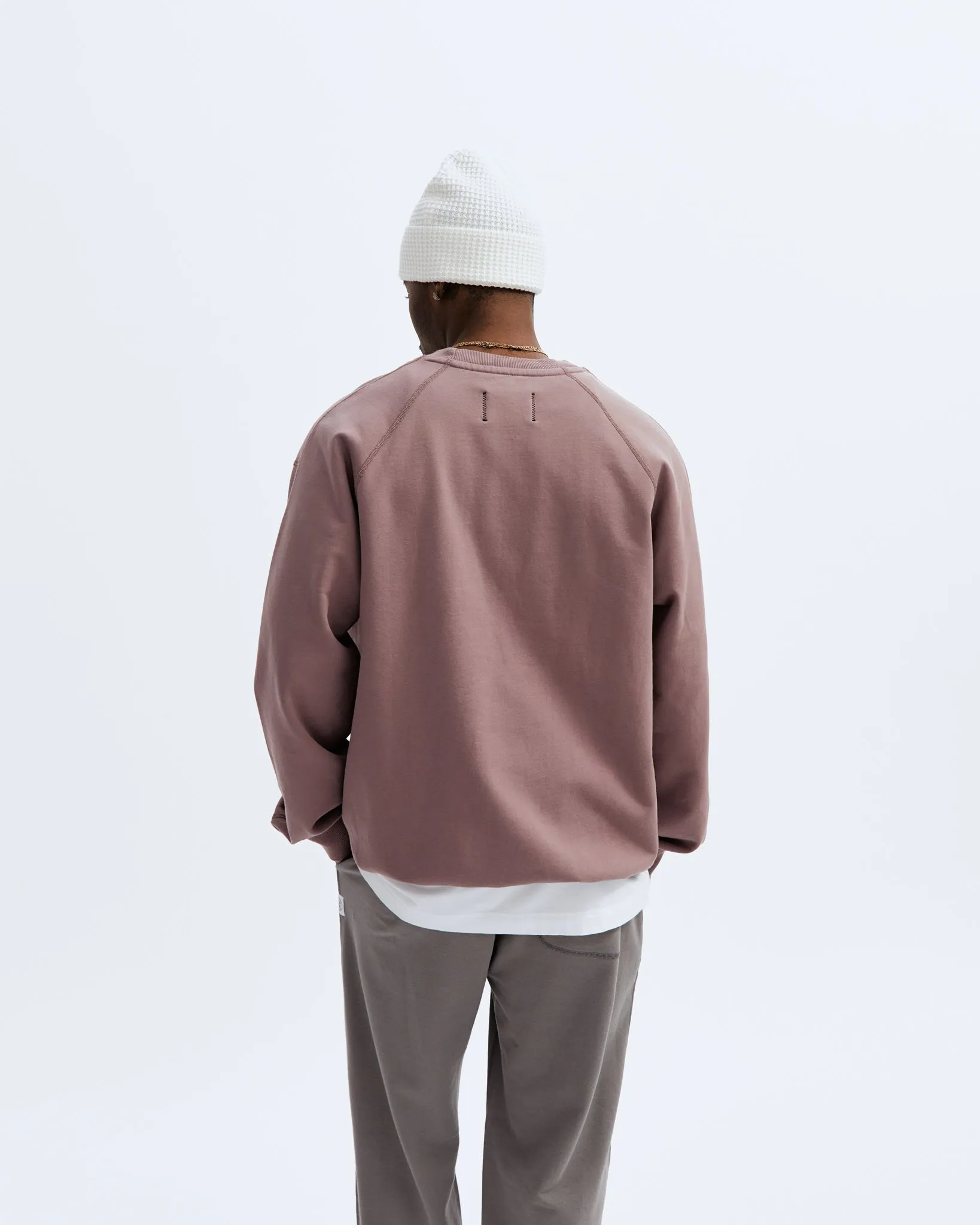 Midweight Terry Relaxed Crewneck - Vault