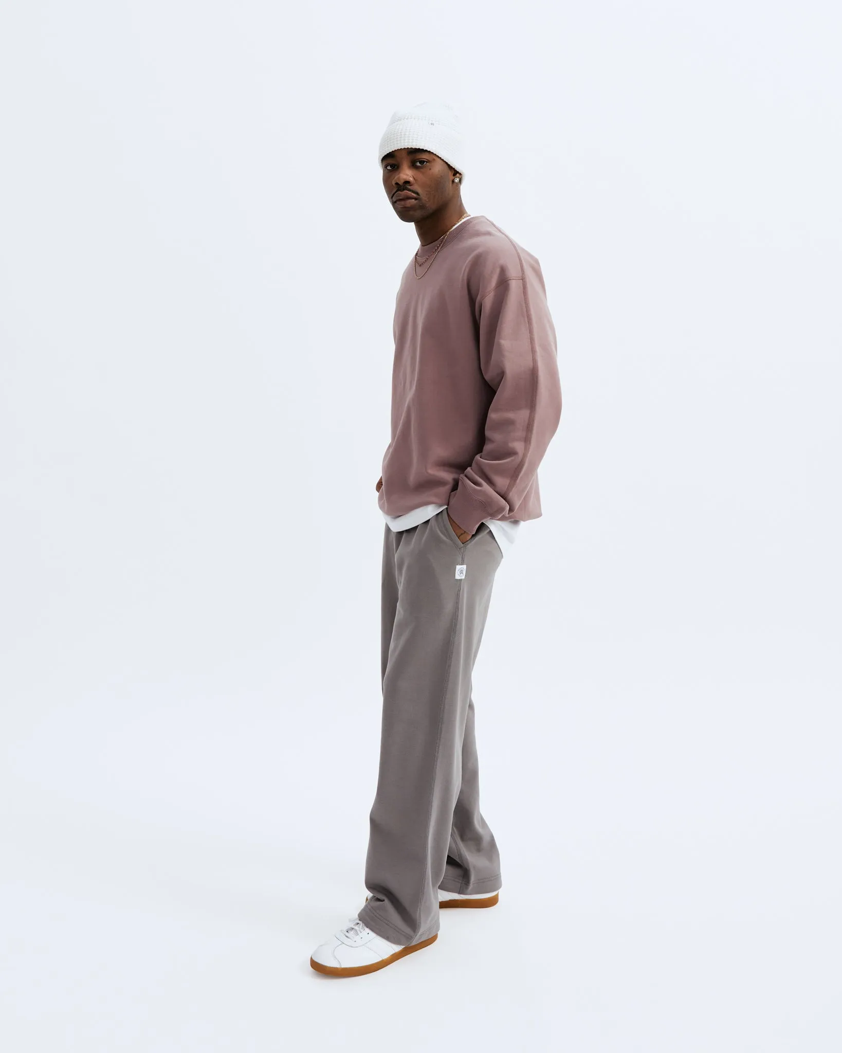 Midweight Terry Relaxed Crewneck - Vault