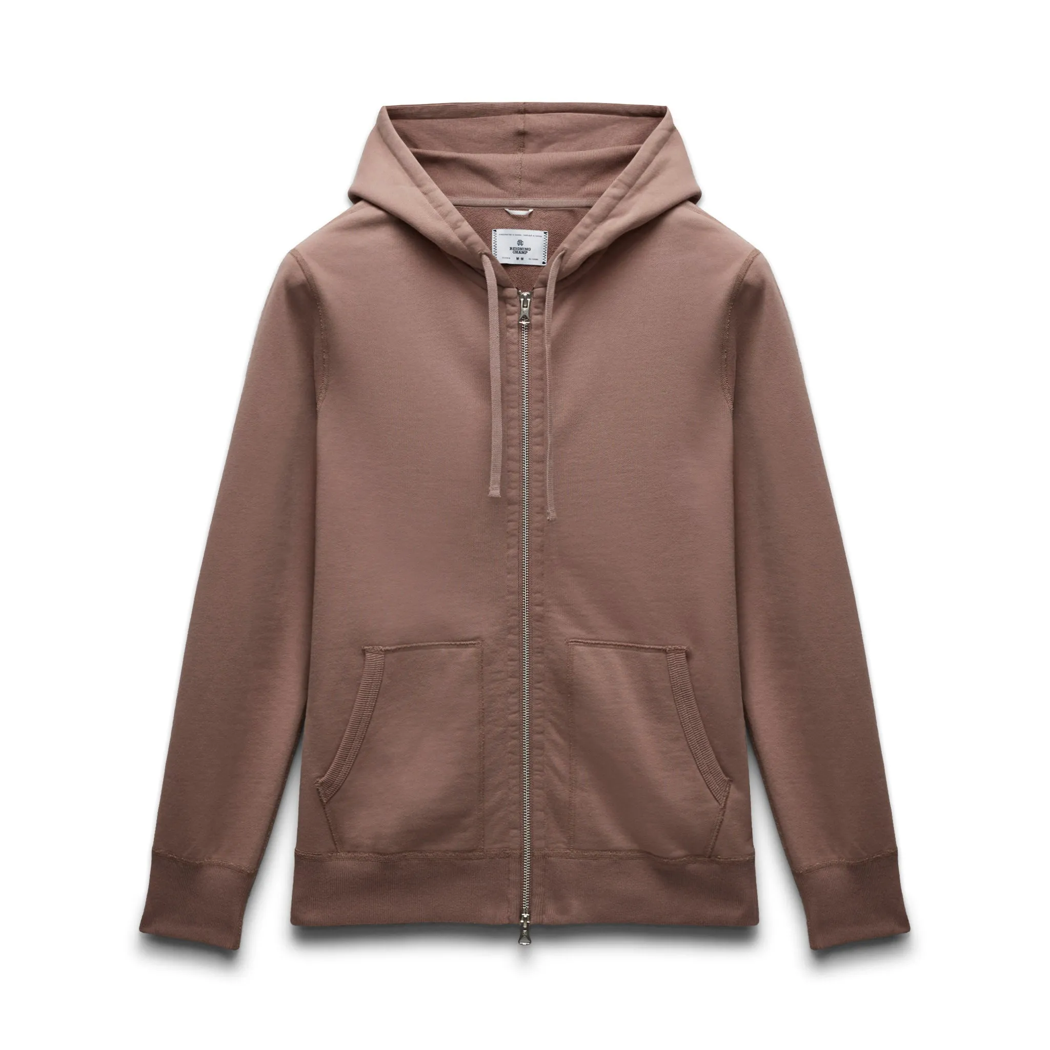 Midweight Terry Slim Zip Hoodie