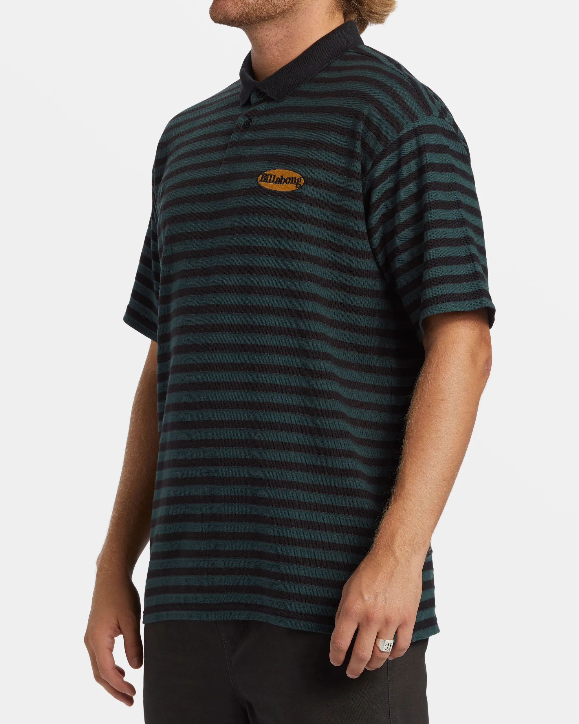 Neutron Short Sleeve Polo Shirt - Black