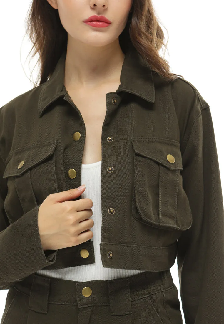 oversized crop jacket