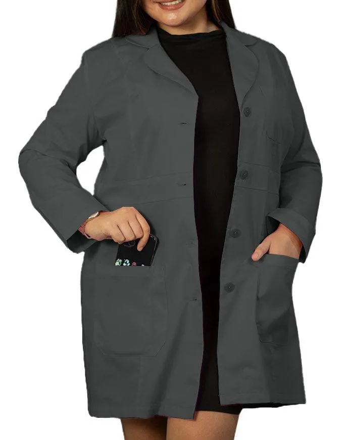 Panda Uniform Women 34 Inch Medical Lab Coat