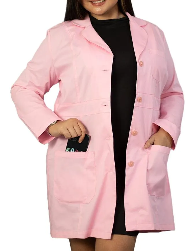 Panda Uniform Women 34 Inch Medical Lab Coat