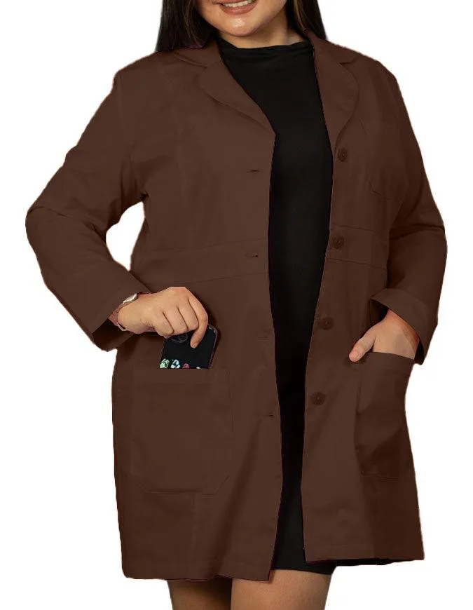 Panda Uniform Women 34 Inch Medical Lab Coat