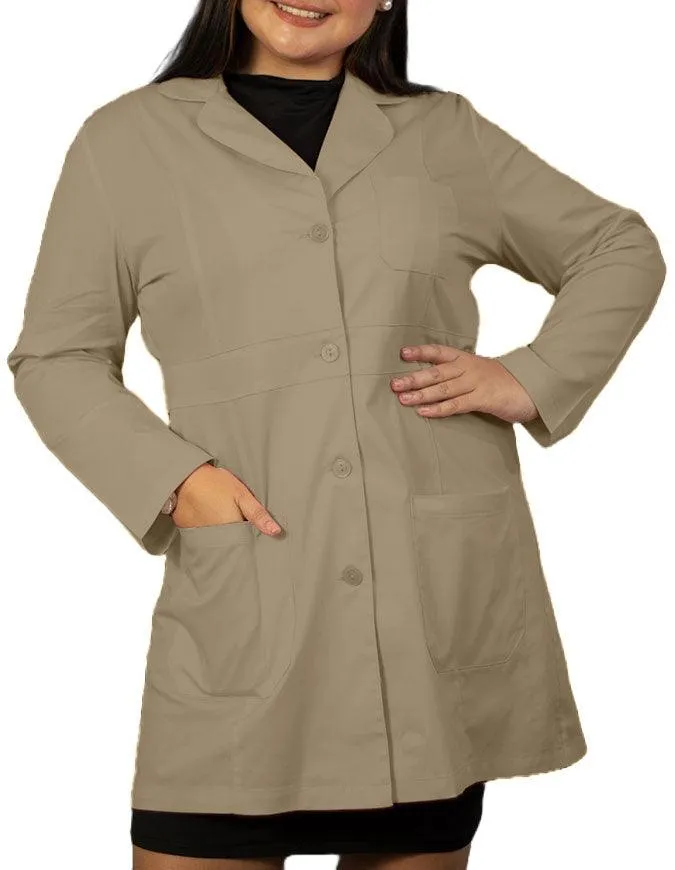 Panda Uniform Women 34 Inch Medical Lab Coat