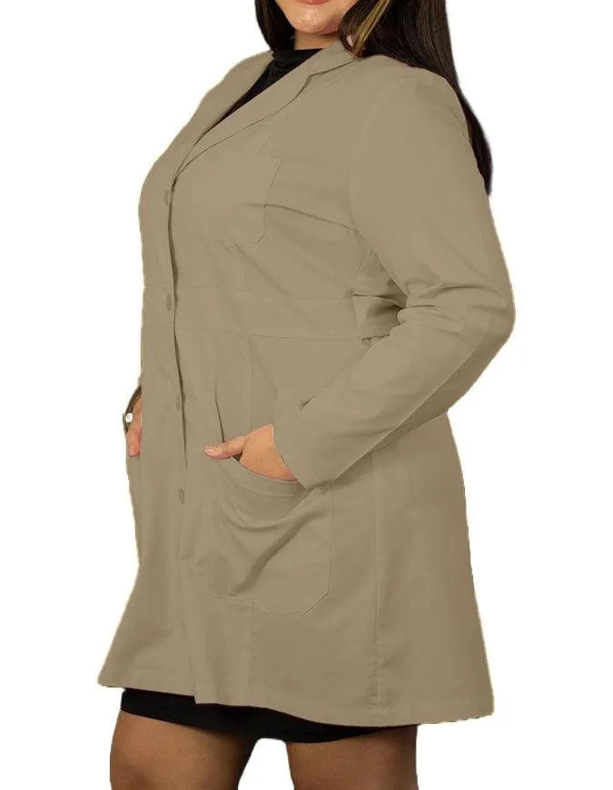 Panda Uniform Women 34 Inch Medical Lab Coat