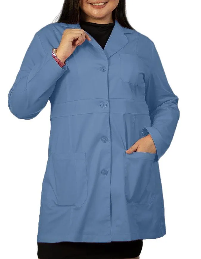 Panda Uniform Women 34 Inch Medical Lab Coat