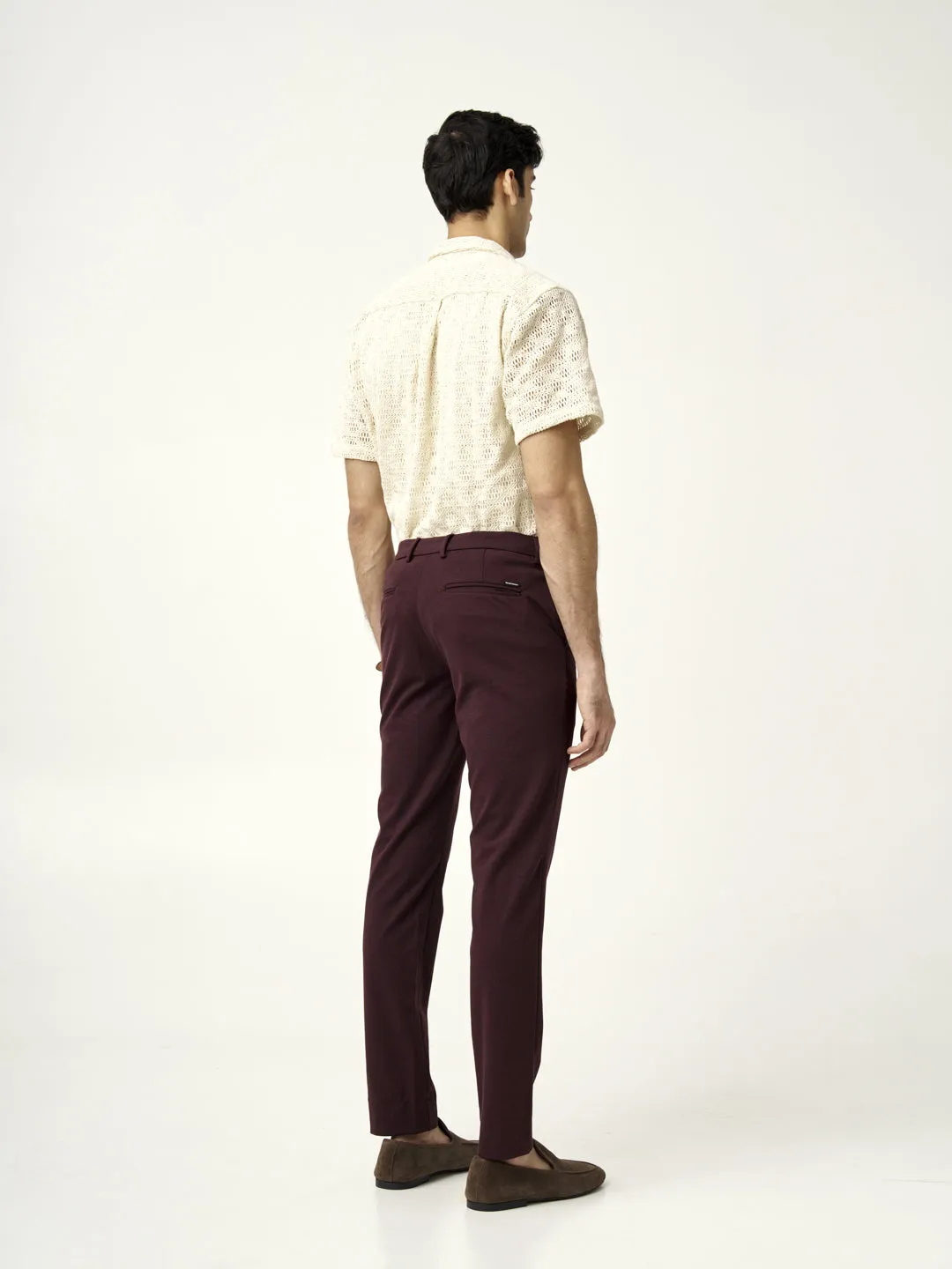 Plum Wine Power-Stretch Pants