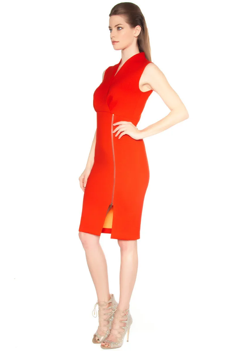 Scuba Wrap Dress - LAST ONE