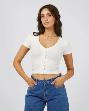 Sloane Top White