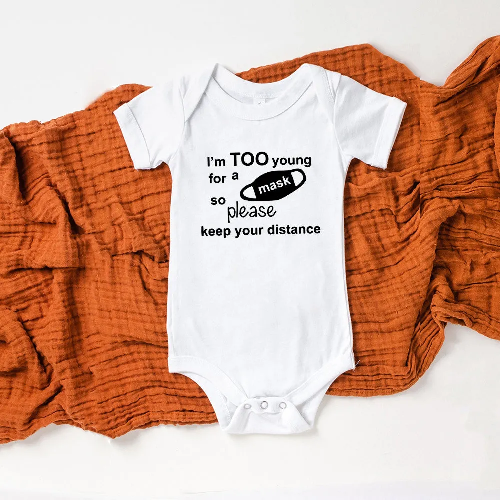 Social Distancing Baby Bodysuit