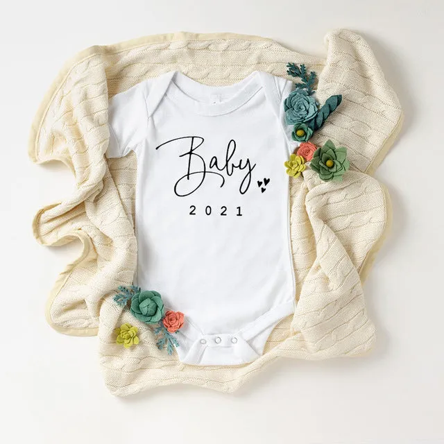 Social Distancing Baby Bodysuit