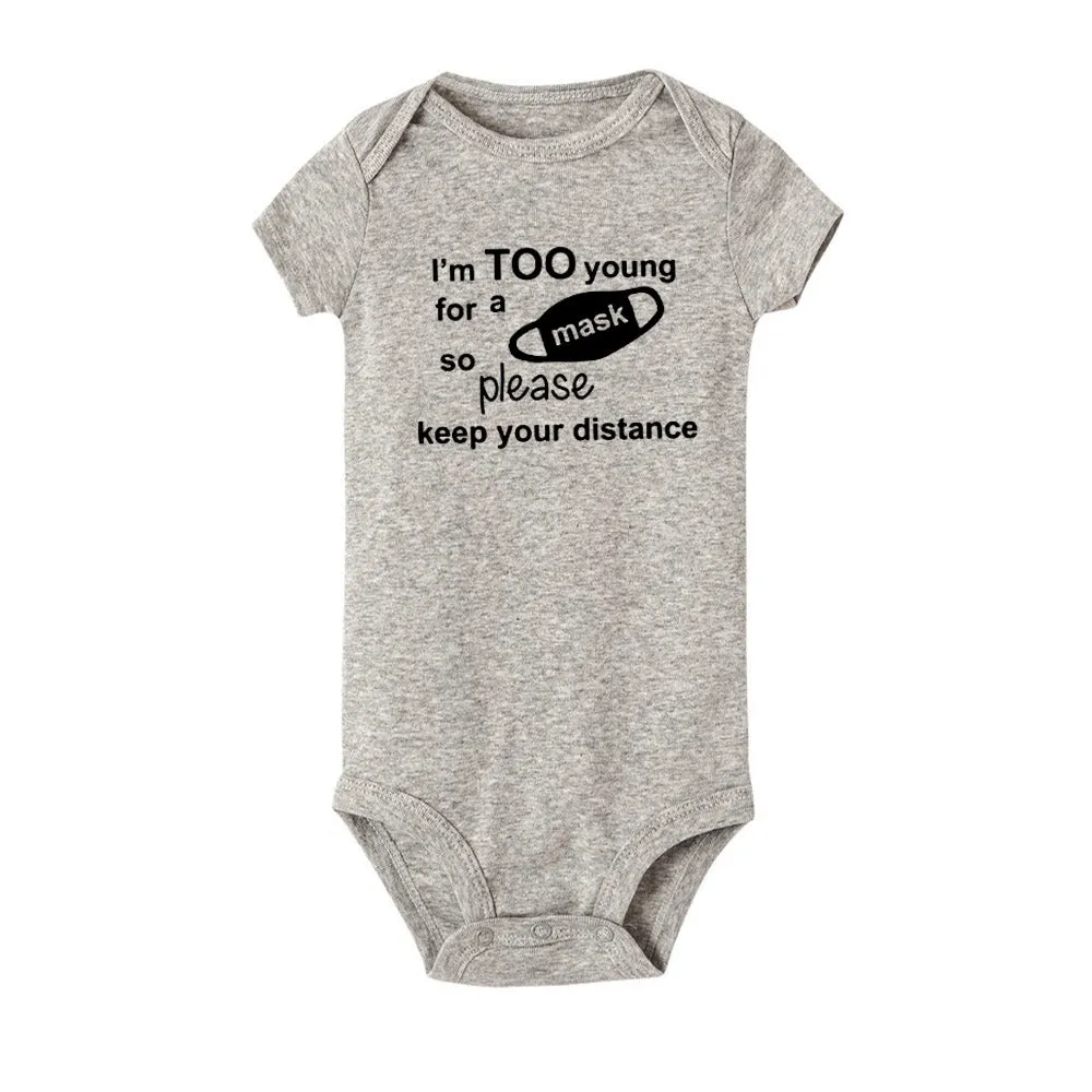 Social Distancing Baby Bodysuit