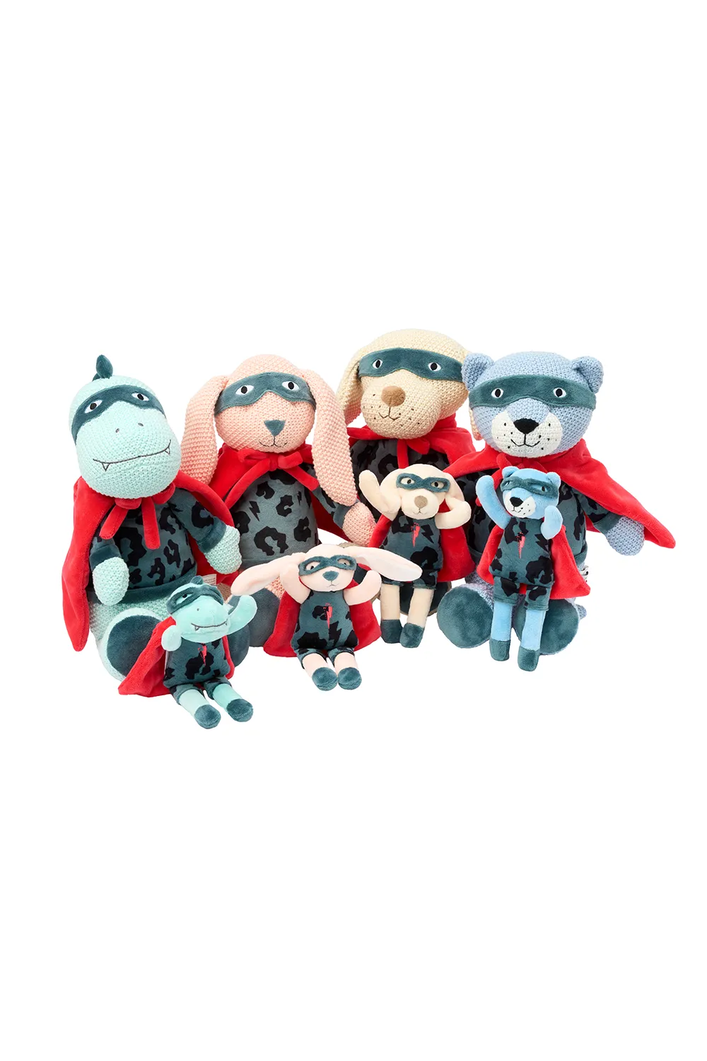 Super Bunny "Buffy" Charity Mini Pocket Superhero Sleep Buddy