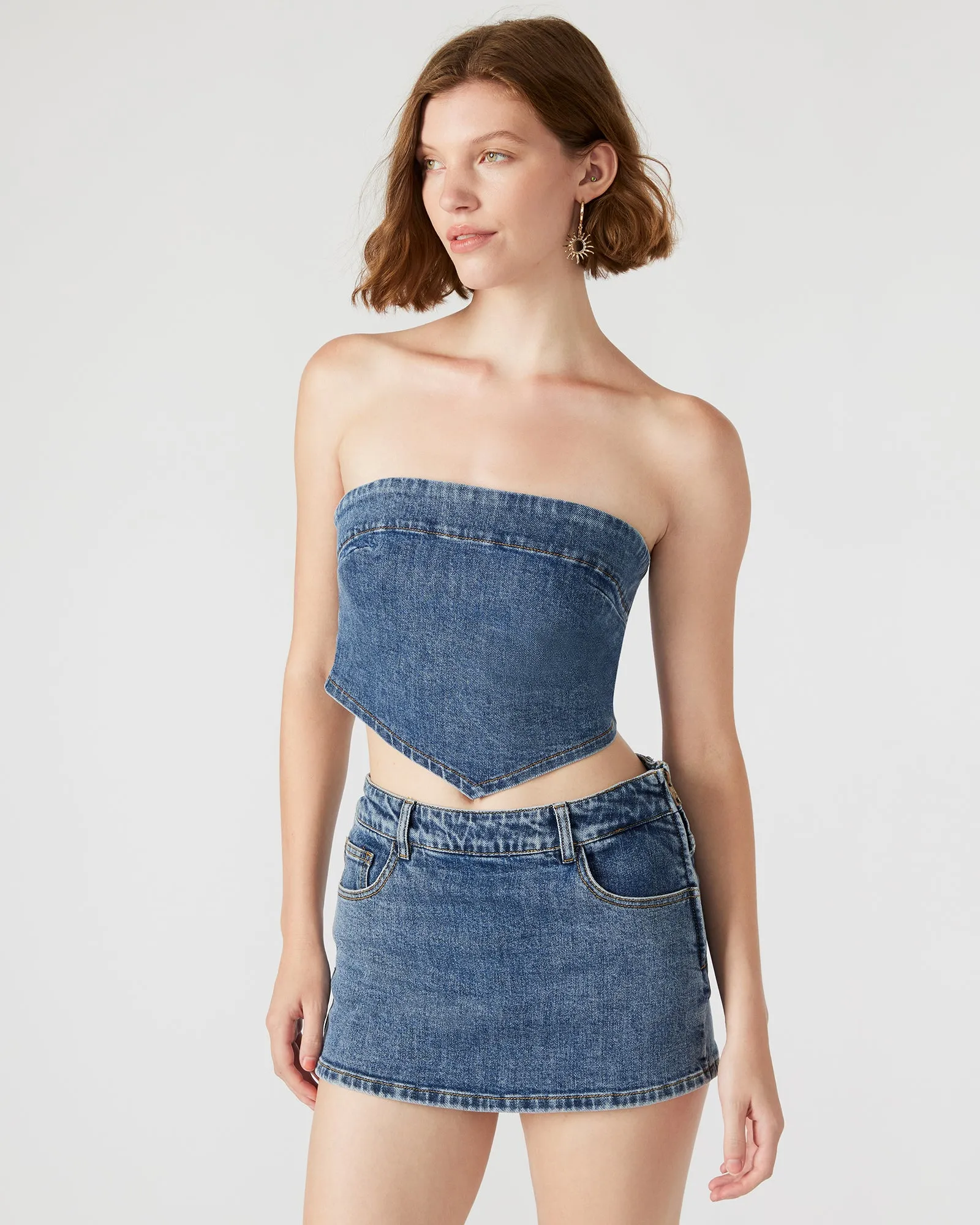 SURI DENIM TOP