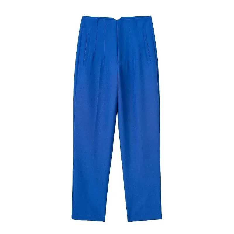 TRAF High Waist Pencil Trousers