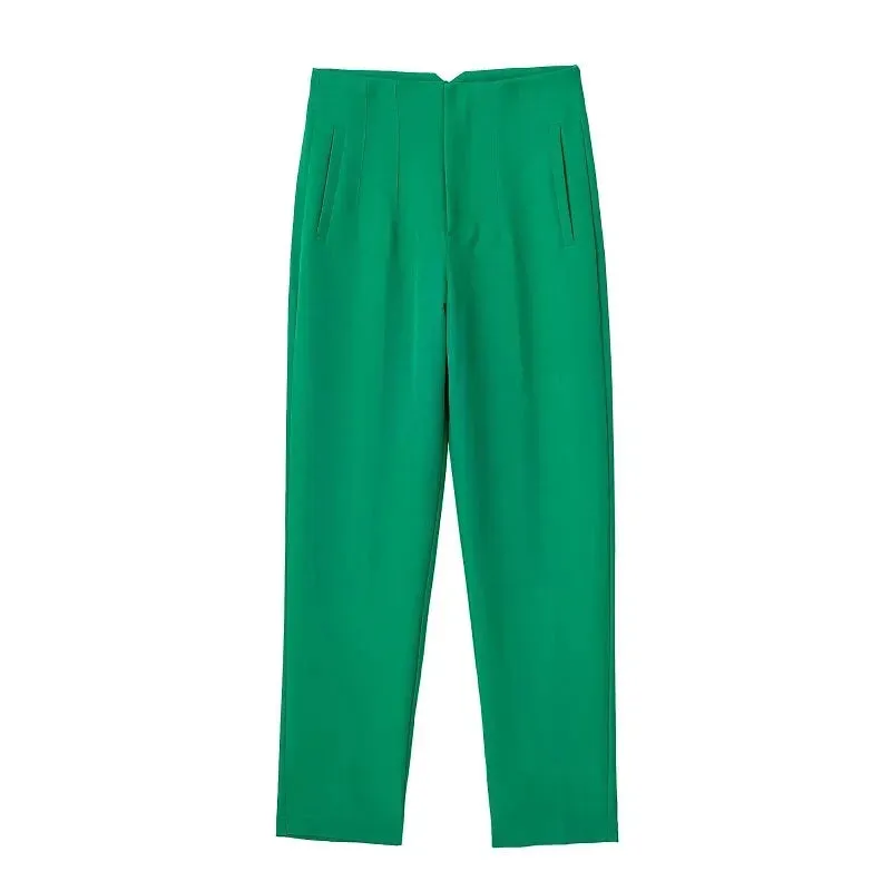 TRAF High Waist Pencil Trousers