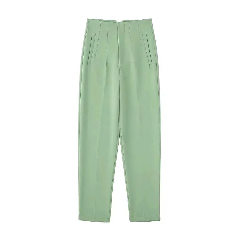 TRAF High Waist Pencil Trousers