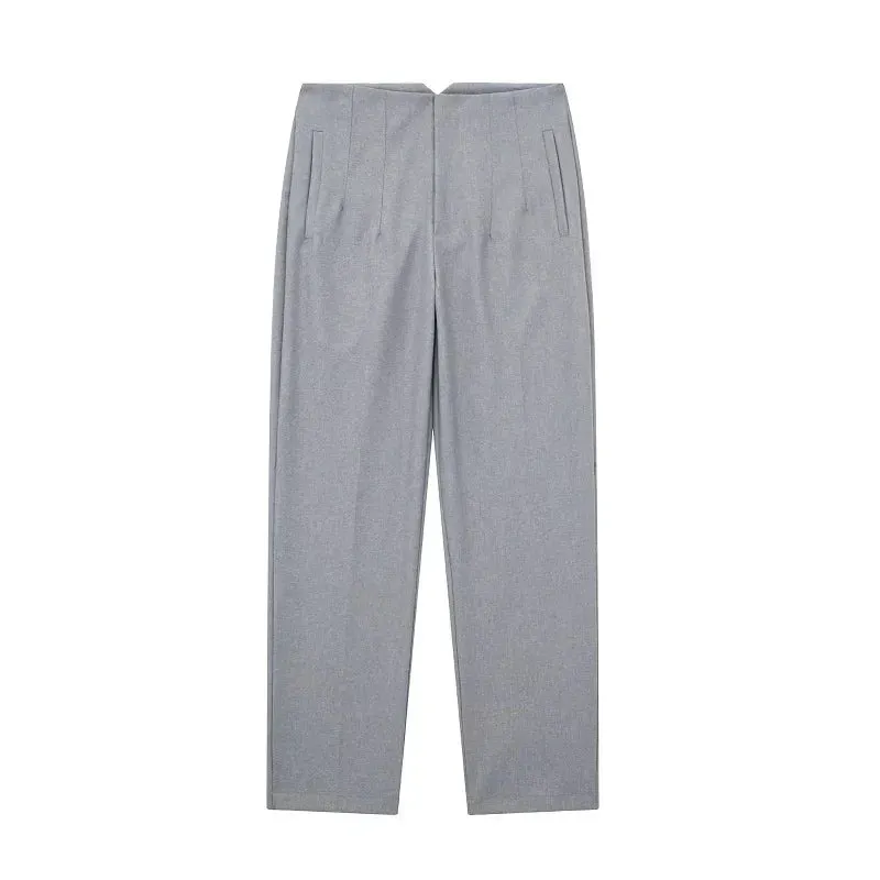 TRAF High Waist Pencil Trousers