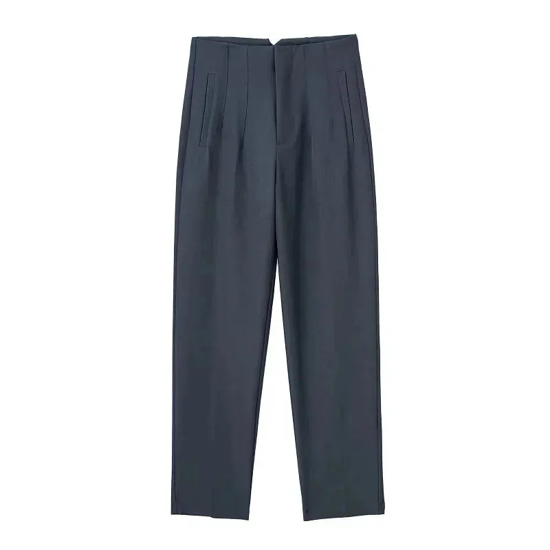 TRAF High Waist Pencil Trousers