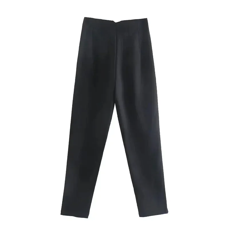 TRAF High Waist Pencil Trousers