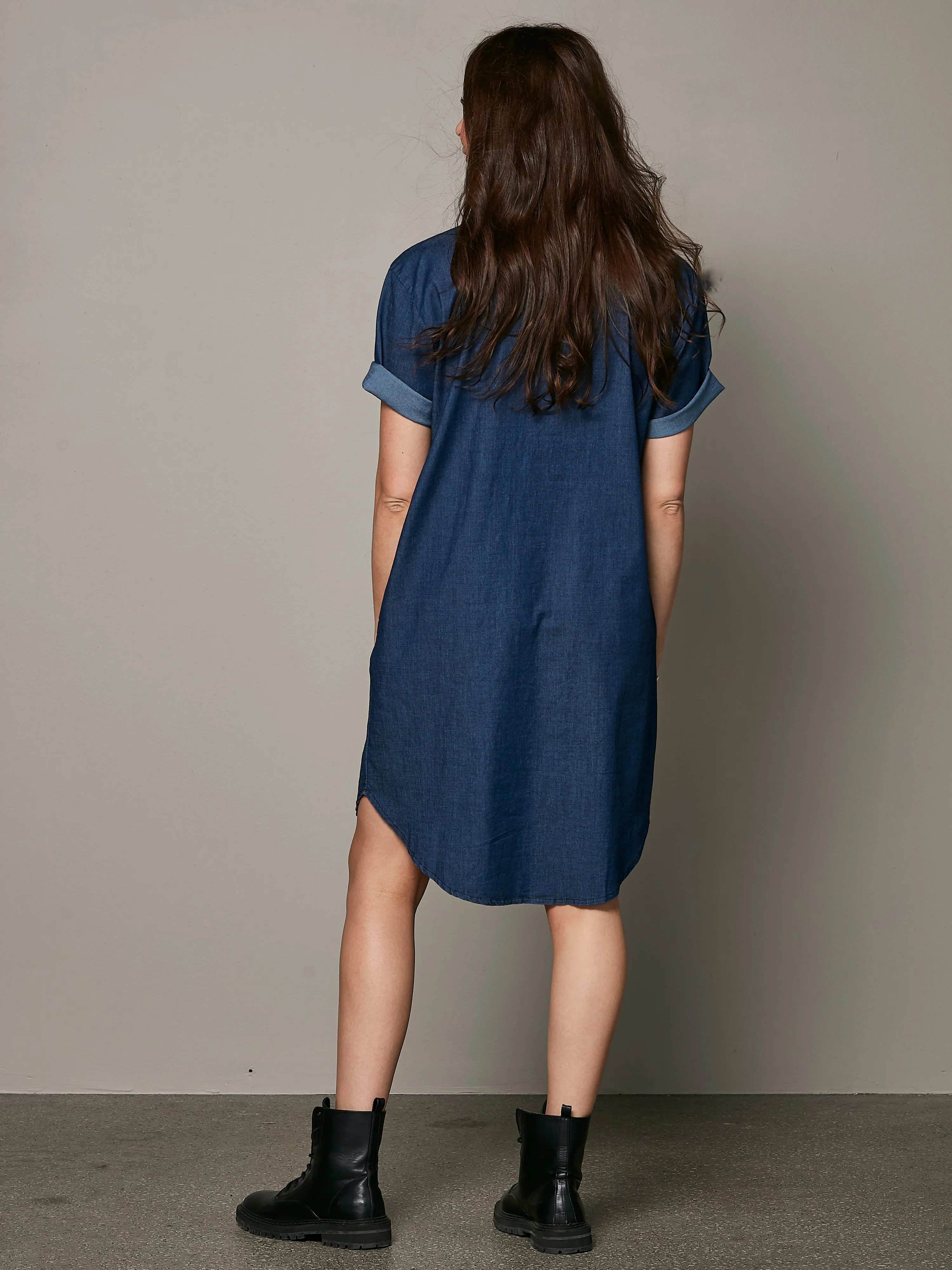 VELA dress - Denim