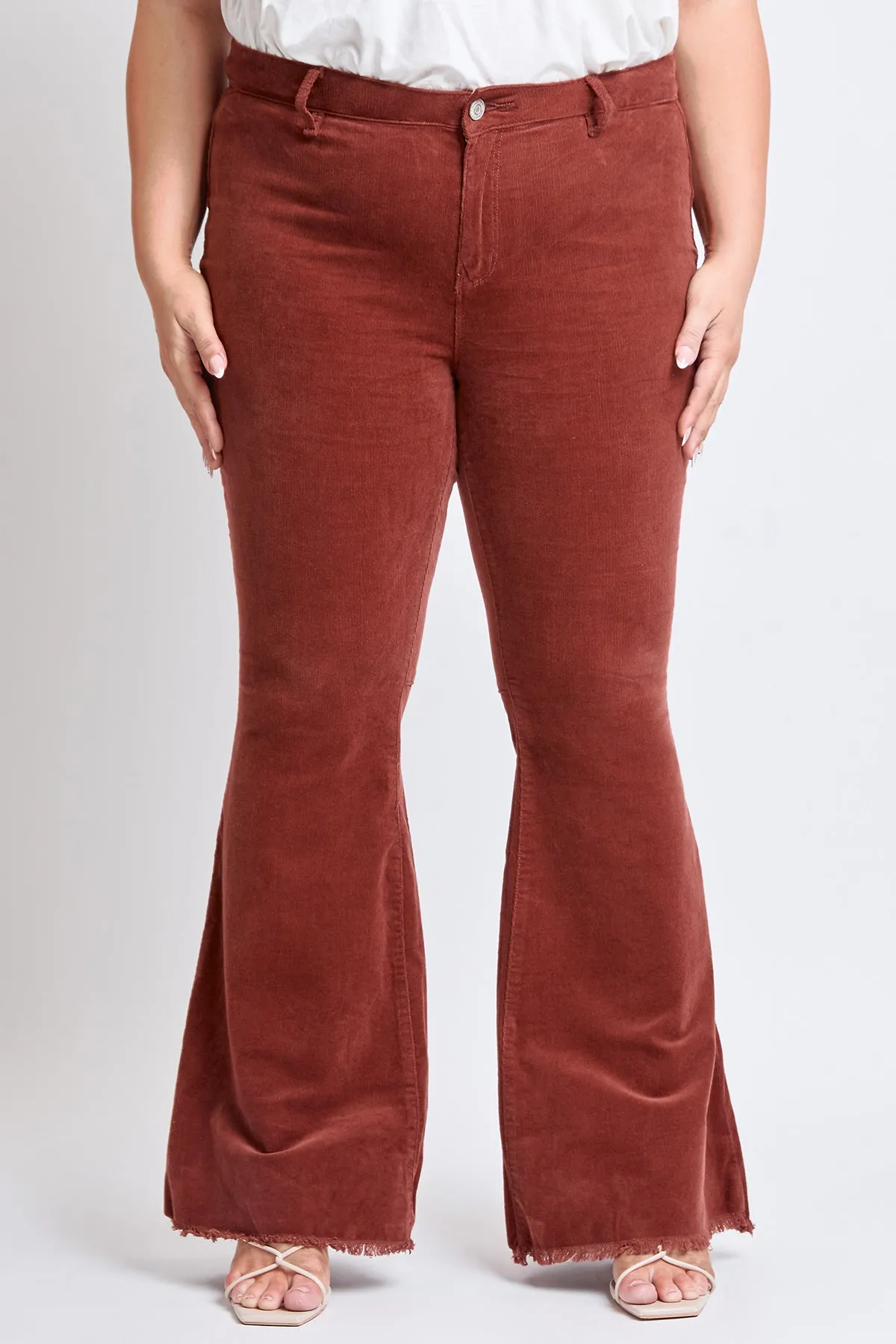 Women's Plus Corduroy Flare Pants