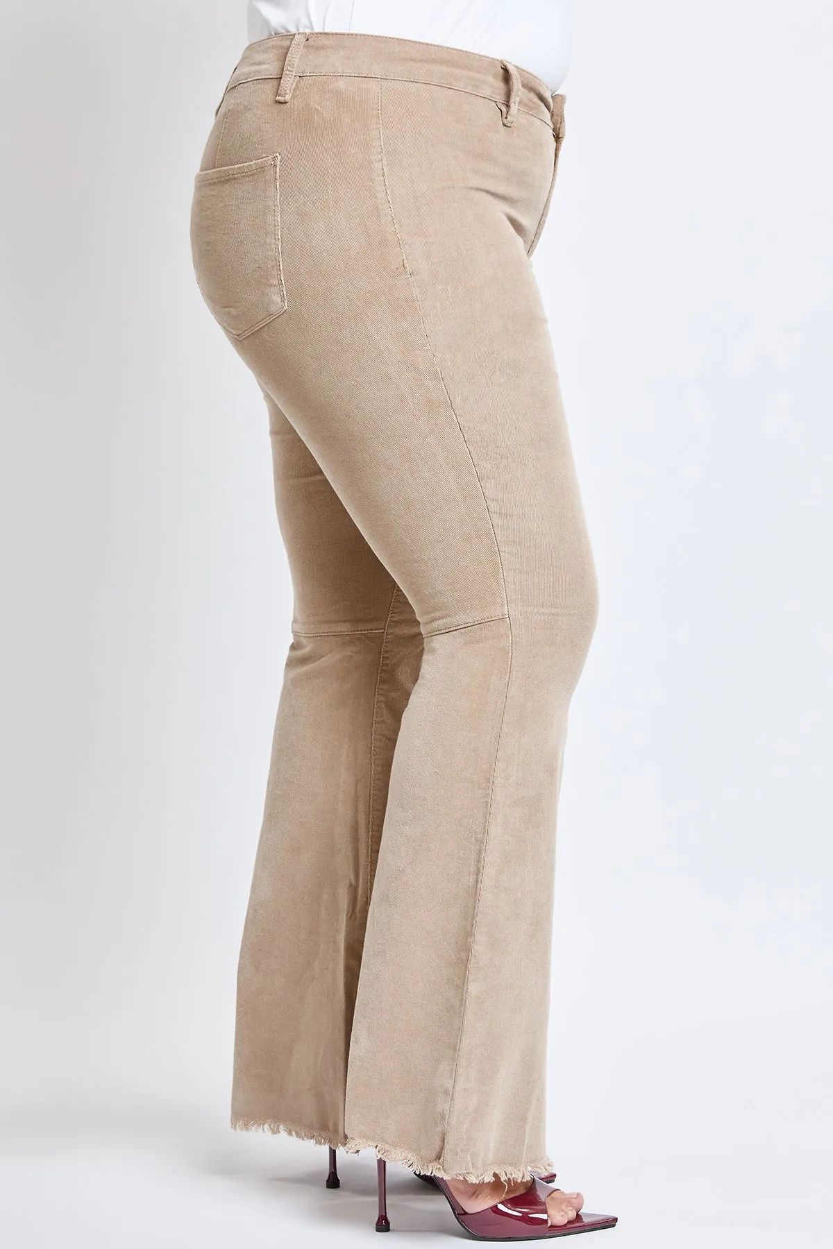 Women's Plus Corduroy Flare Pants